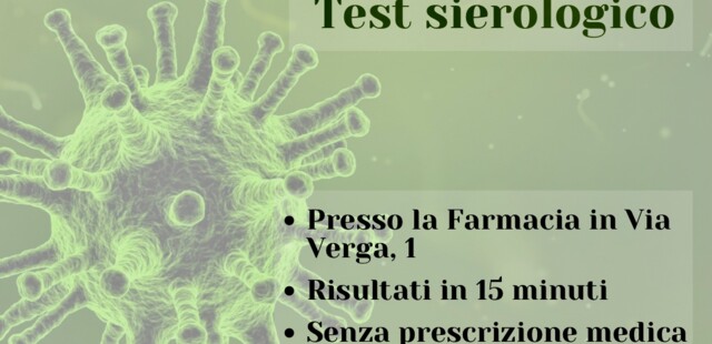 Tamponi in farmacia